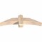 Ekena Millwork Bellingham Smooth Timber Gable Bracket, Douglas Fir, 48"W x 14"H x 5 1/2"D x 5 1/2"F, 7/12 Pitch GBW048X14X0606BEL00SDF - alternate 2